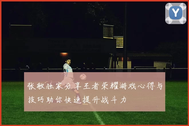 张敏独家分享王者荣耀游戏心得与技巧助你快速提升战斗力