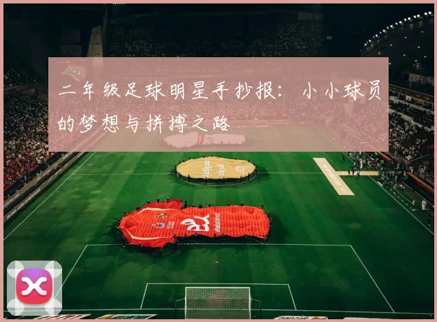 二年级足球明星手抄报：小小球员的梦想与拼搏之路